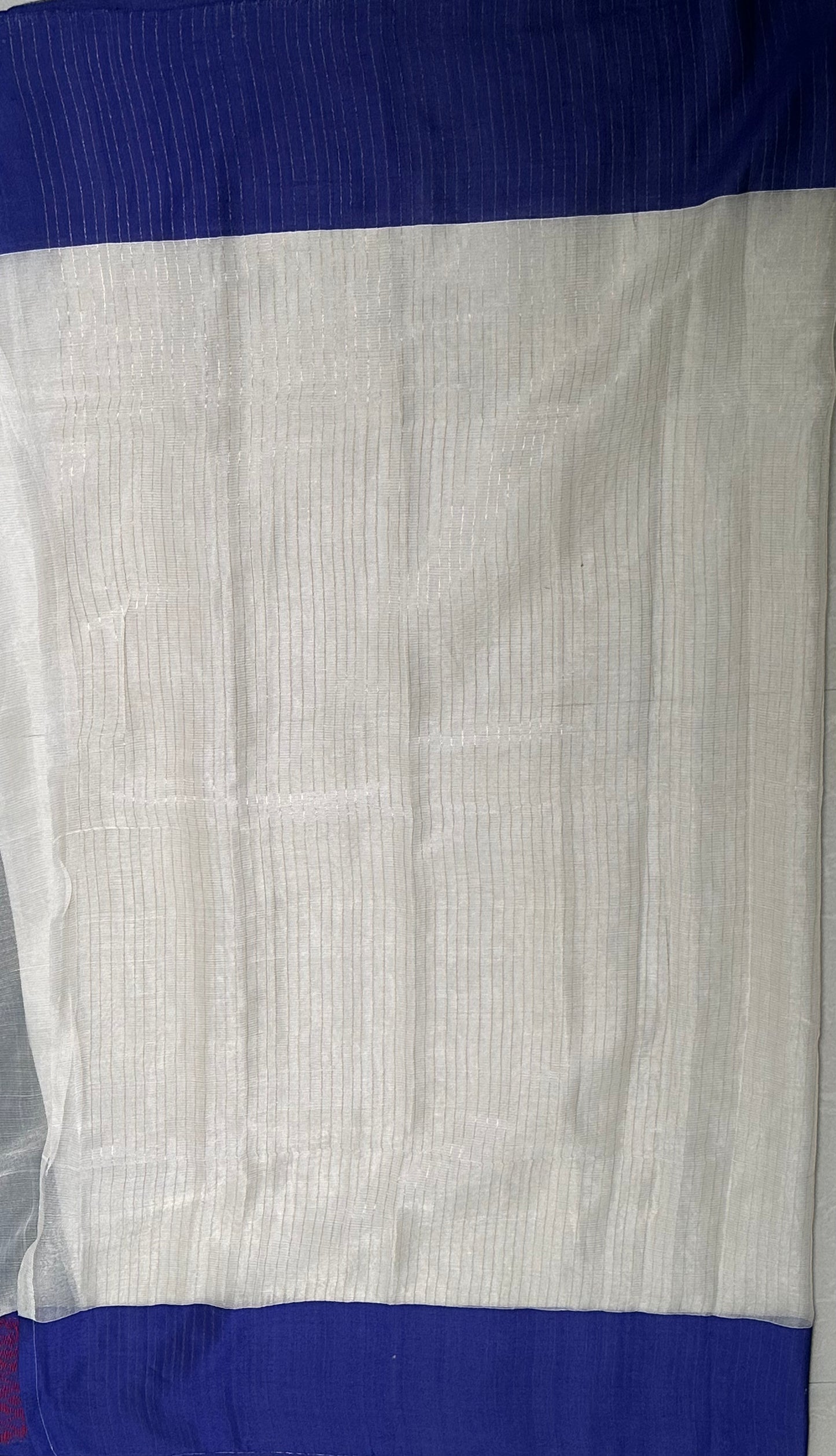 Tissue Self Embroidery Saree