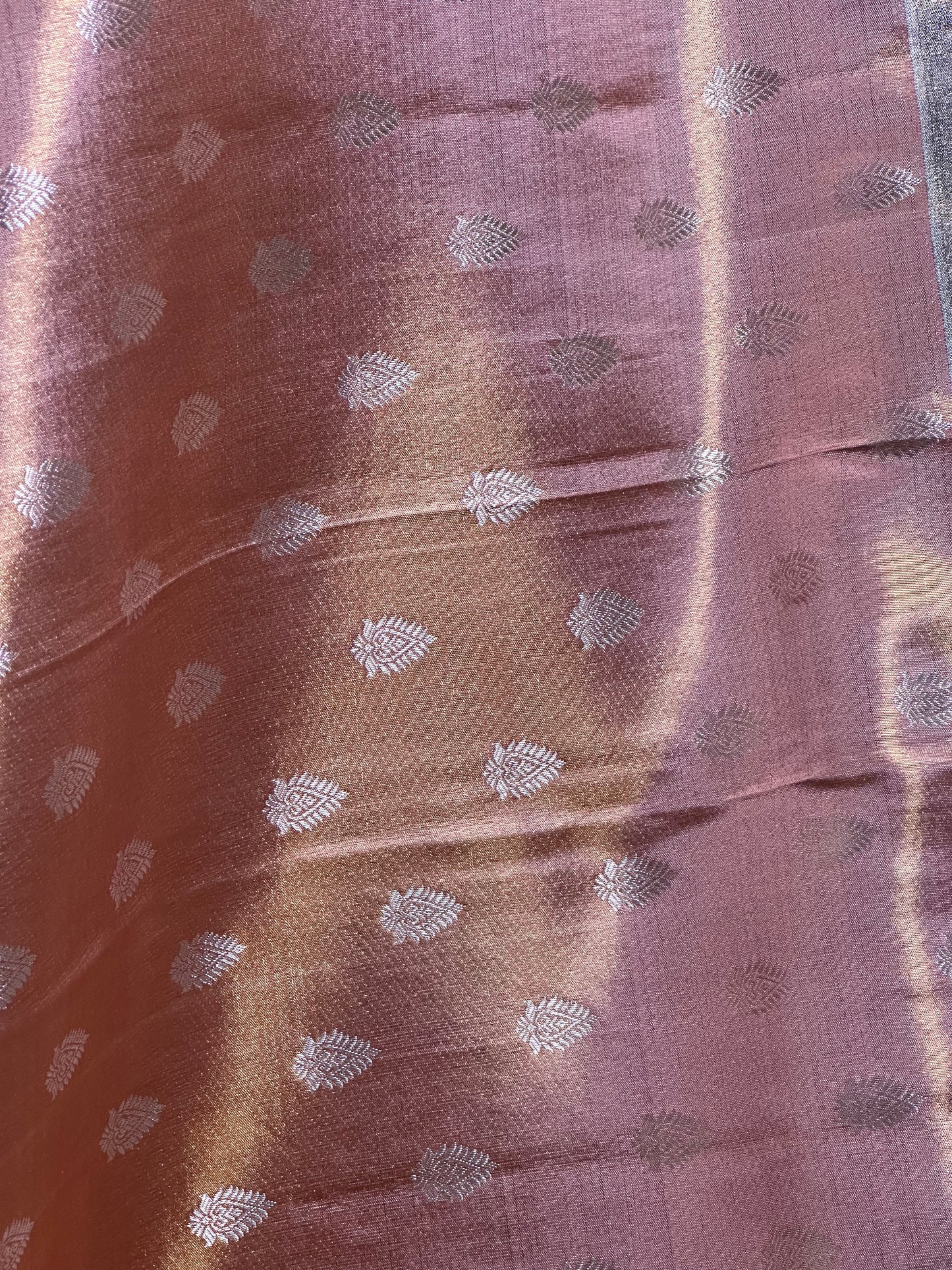 Kanchi Tissue Soft Silk Saree - Orange